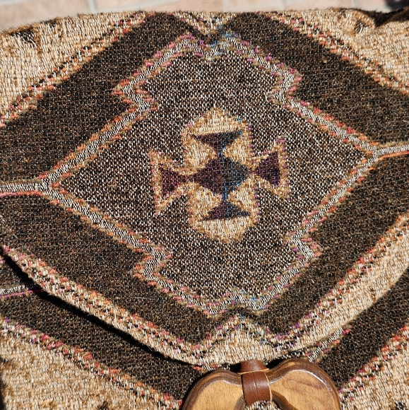 Bohemian Vtg. Carpet Bags of America purse - Picture 3 of 13